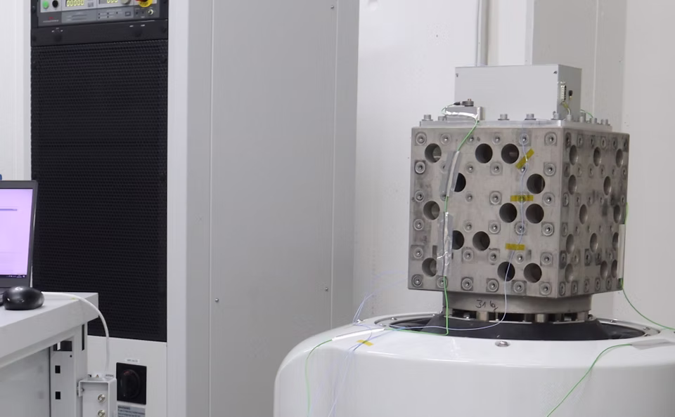 Successfully performed CubeSat payload vibration test